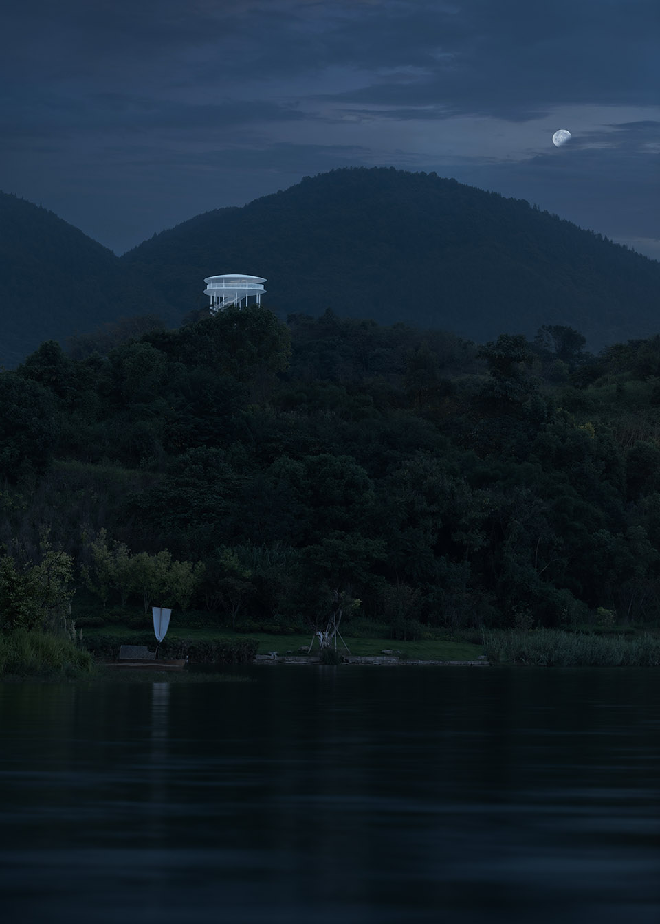 重庆明月湖景观塔丨中国重庆丨gad杰地设计-53
