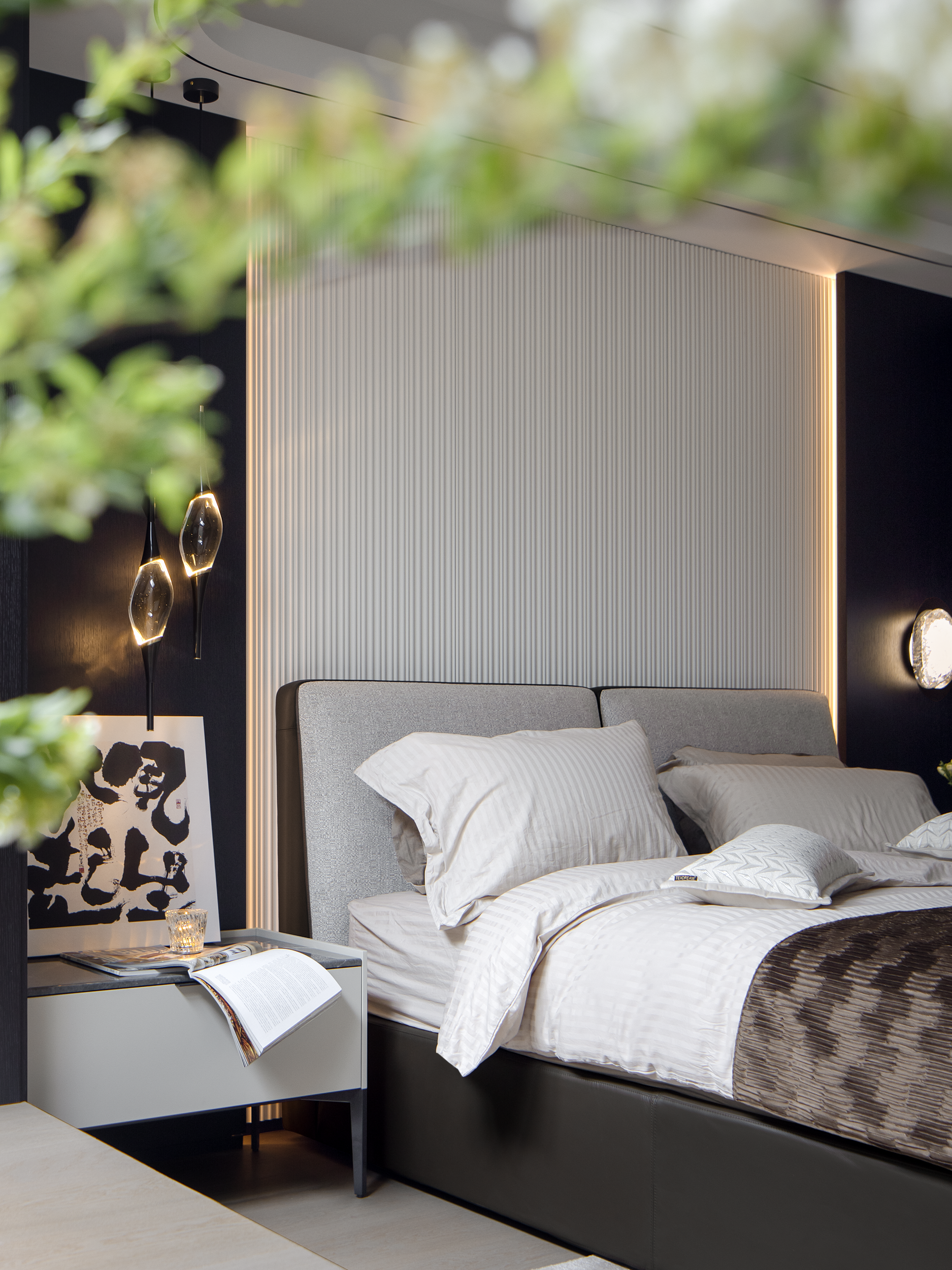 集美湖湖畔顶层复式轻奢住宅设计丨中国厦门丨间空设计-16