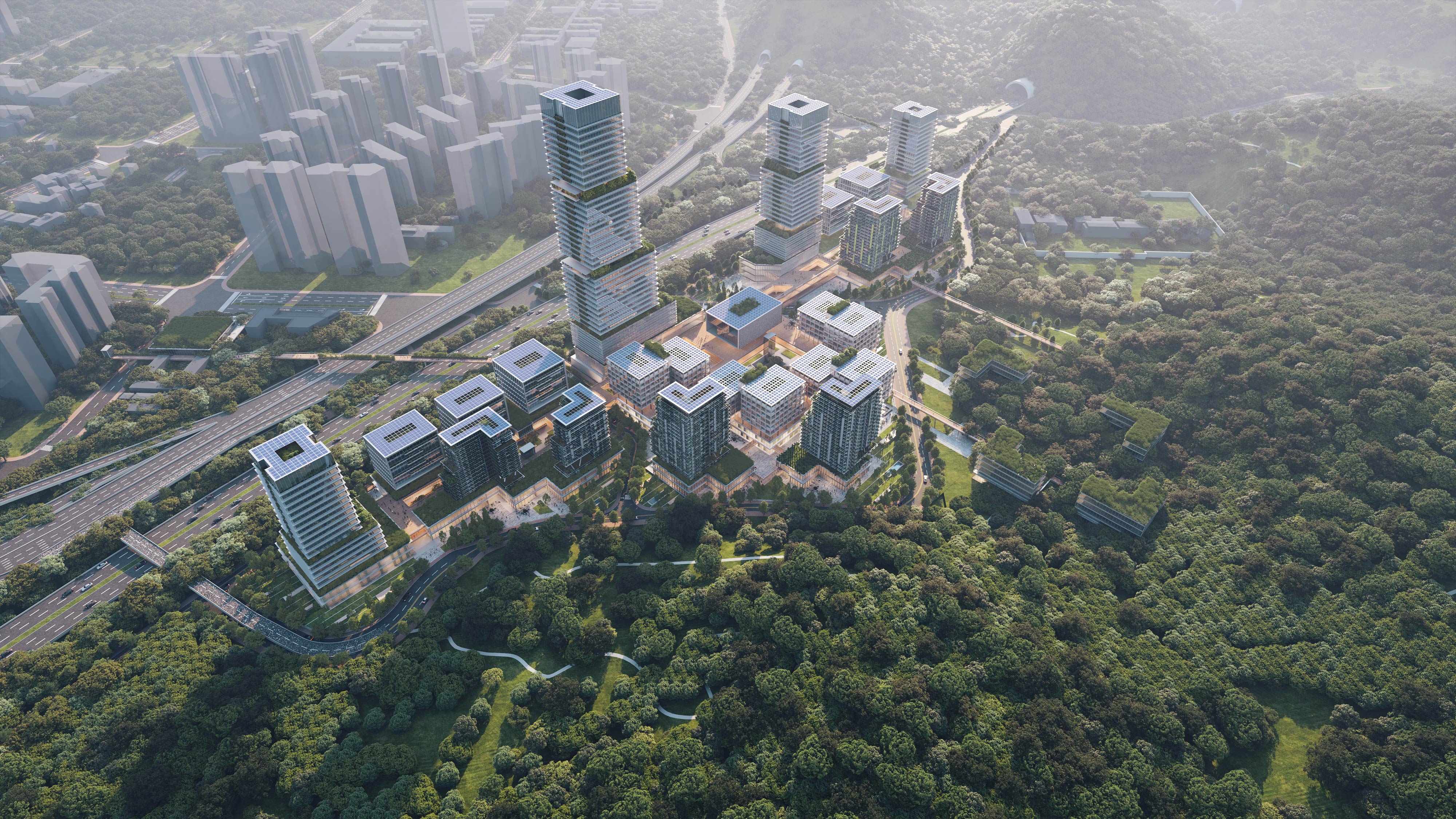 深圳建筑产业生态智谷总部基地一期城市设计与建筑设计总承包国际招标丨中国深圳丨艾奕康设计与咨询（深圳）等多家联合体单位-26