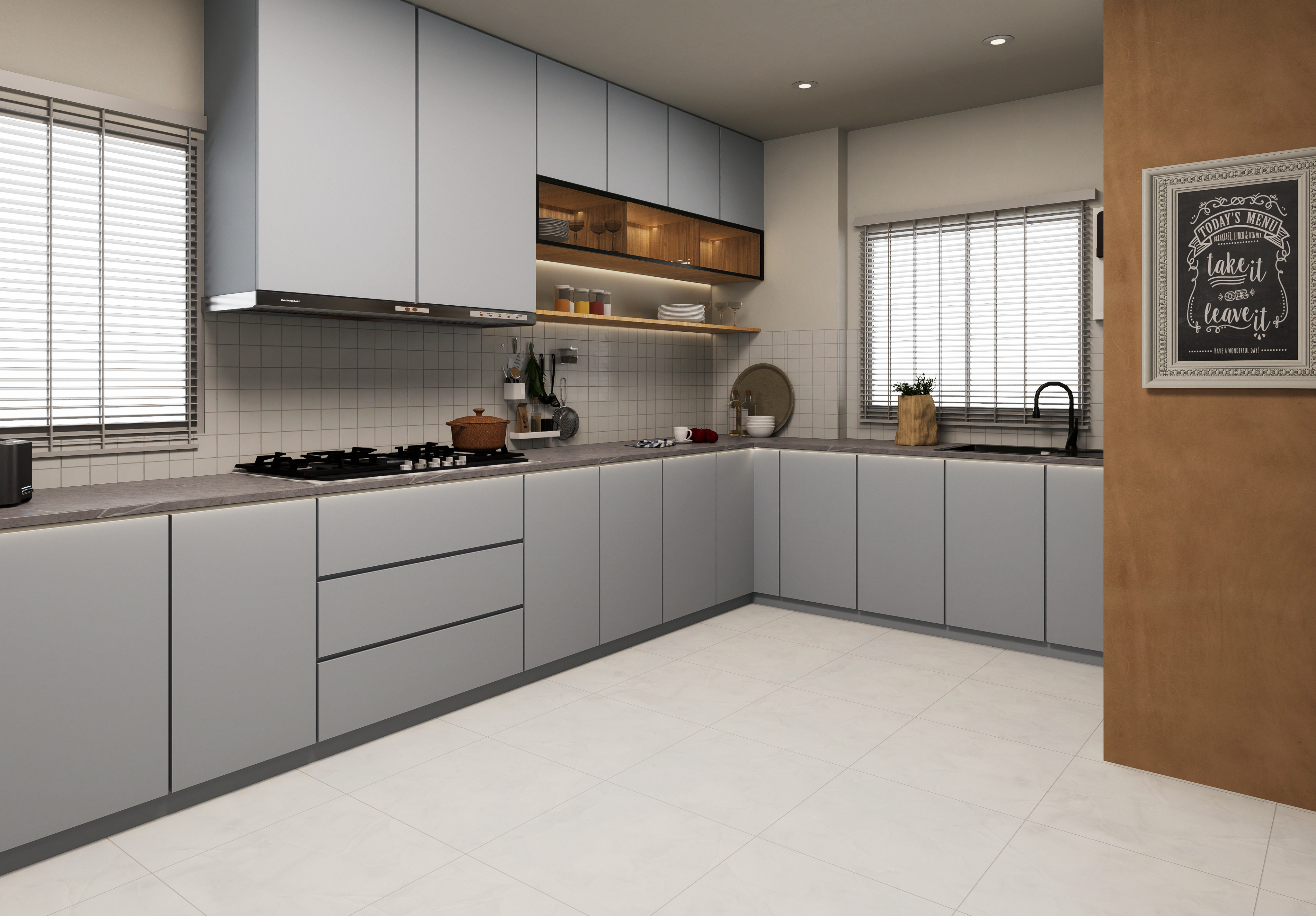 Tranquil Haven 室内设计项目丨建筑学生-7