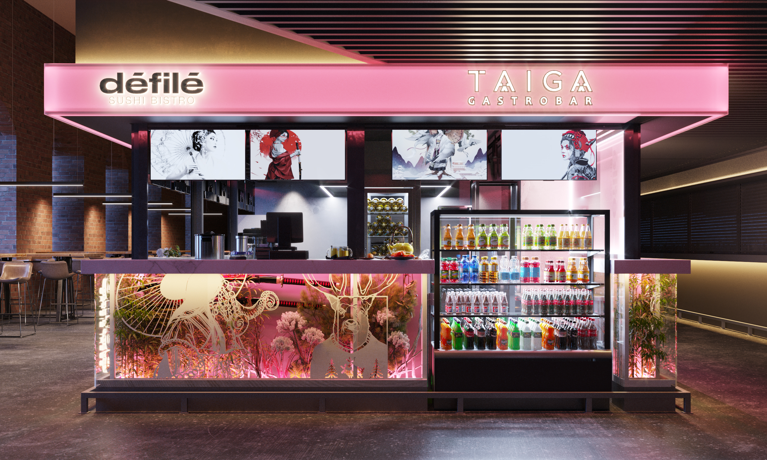 КОНЦЕПТ КОРНЕРА DEFILE,TAIGA-32