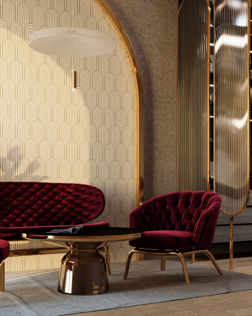 休息室 装饰艺术风格-8