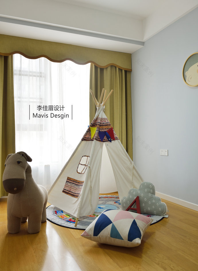 李佳眉设计 | 南昌 140㎡北欧风格住宅,温馨有爱生活空间-31