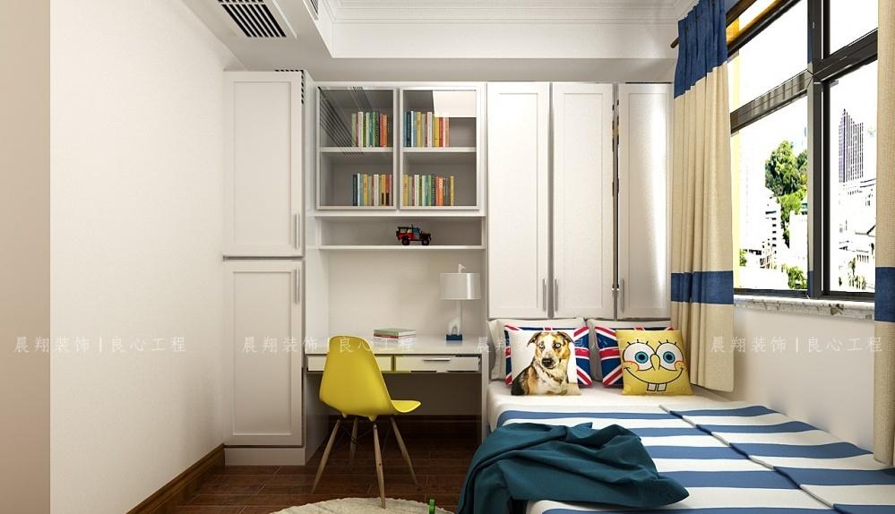 榕园嘉苑 140㎡简欧三居室 温馨舒适空间设计-4