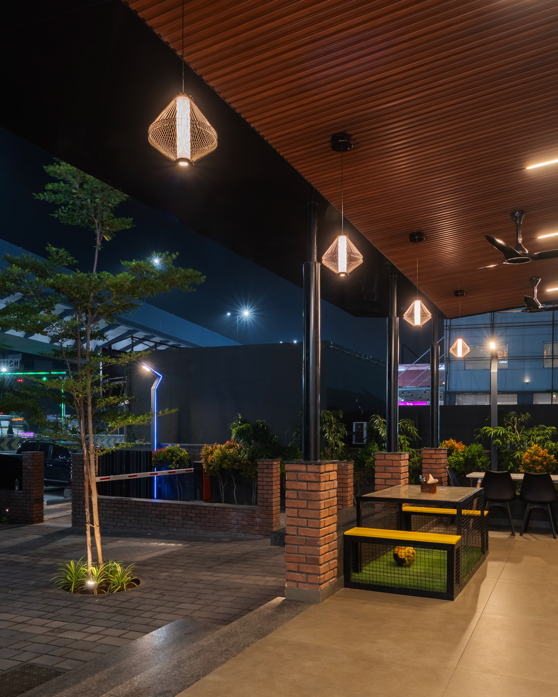 食堂丨IndiaCoimbatore丨AAKKAM ARCHITECTS-21