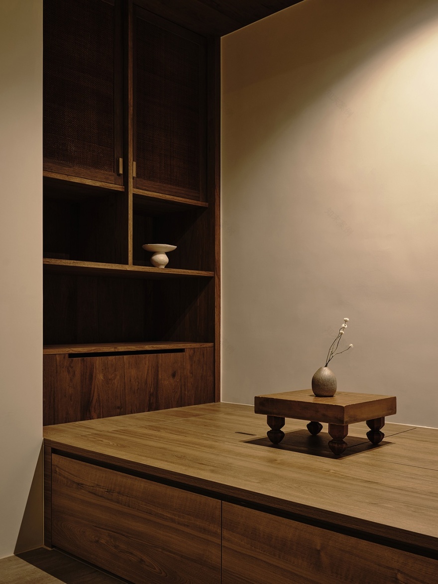 《物哀》· 台北 85 平微光侘寂古朴宅丨中国台北丨参拾柒号室内设计-55