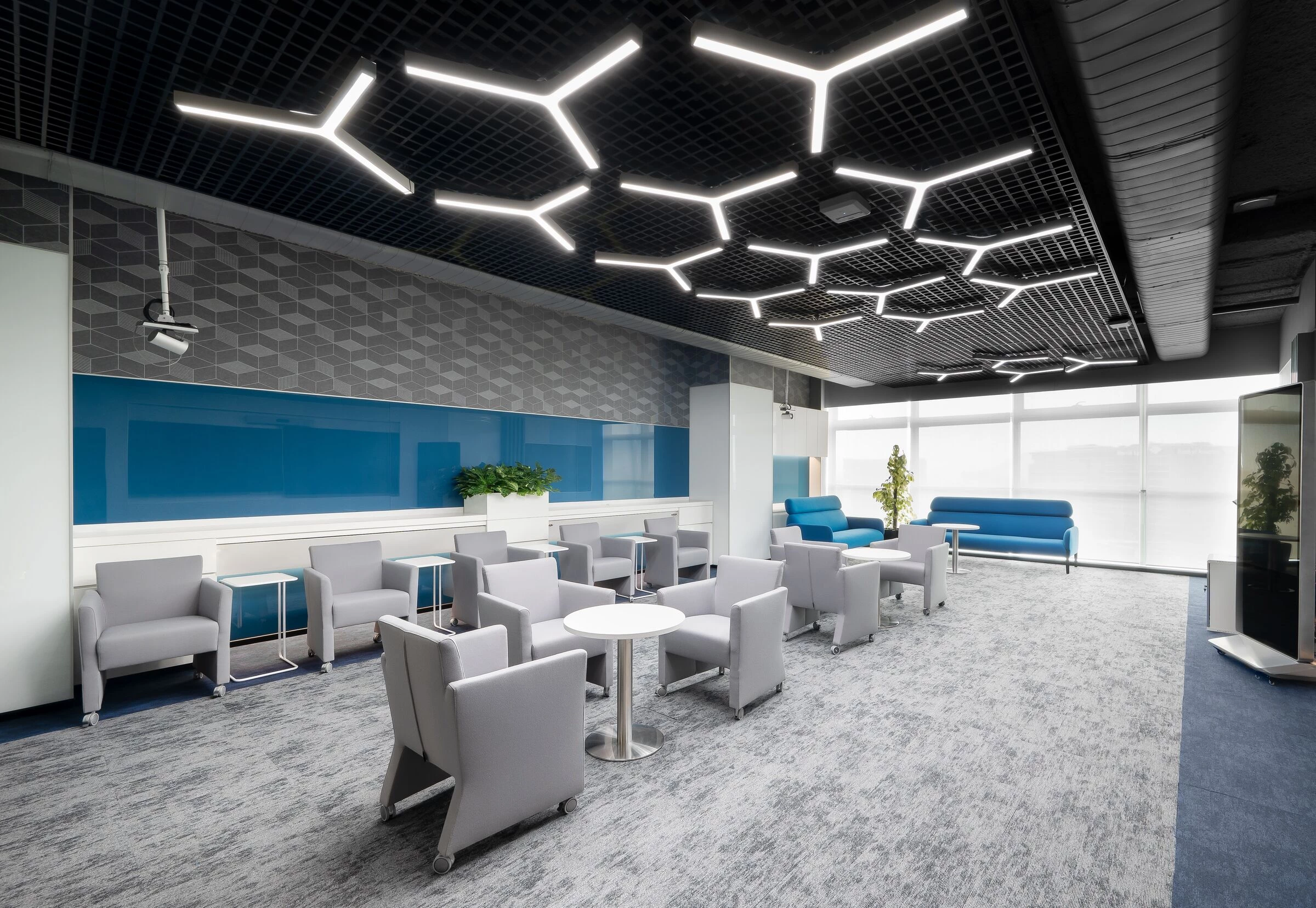 印度金融科技巨头现代国际总部设计丨V S Design Studio-27