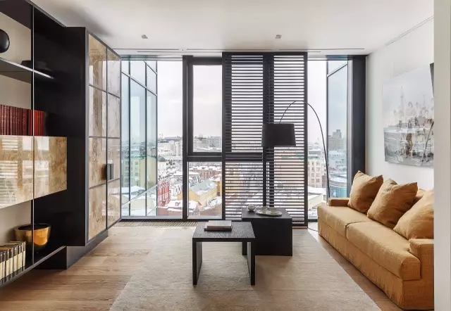 俄罗斯 380㎡简约精致豪宅 | 功能布局与艺术品相得益彰-37