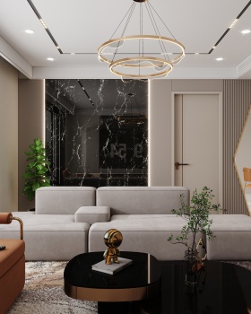 Small Kitchen , Living room , dining table, TV unit