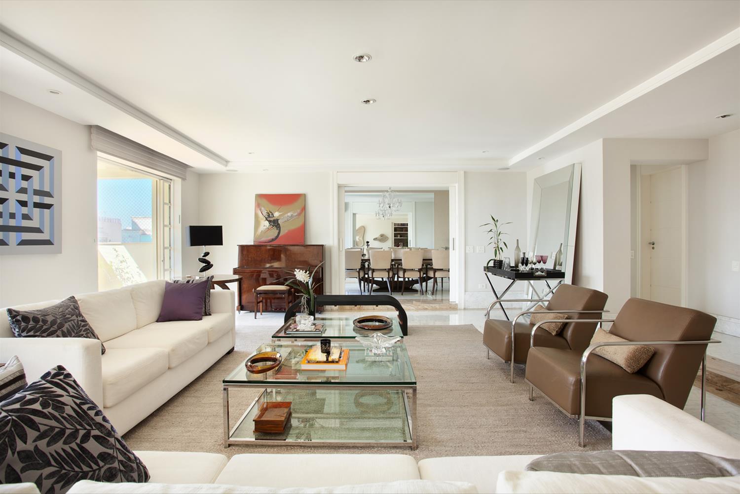 圣保罗 Pacaembu 公寓 | 现代艺术与传统家具的完美结合-2