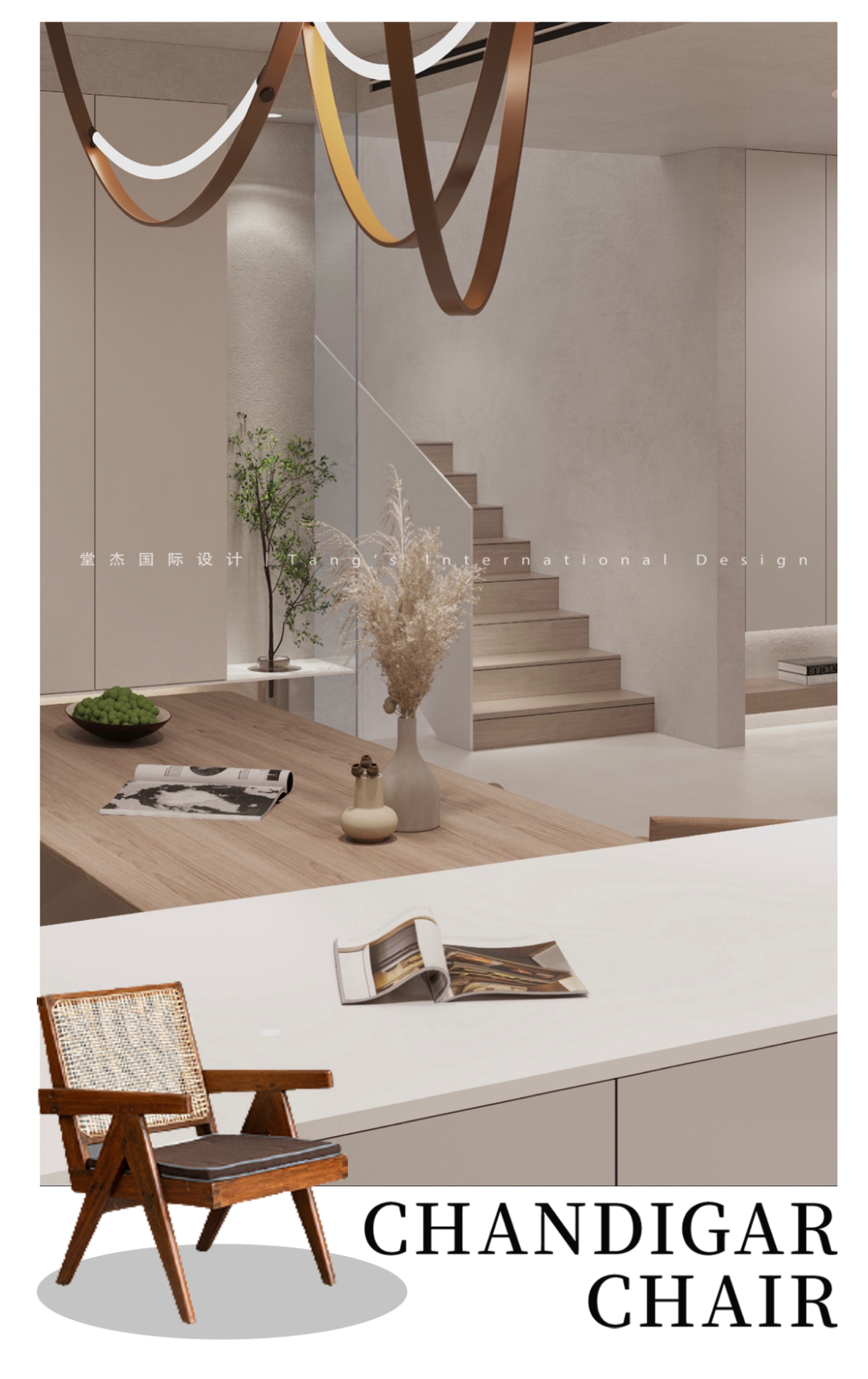 奶白色别墅 · 简约与实用的完美融合丨堂杰国际设计-40