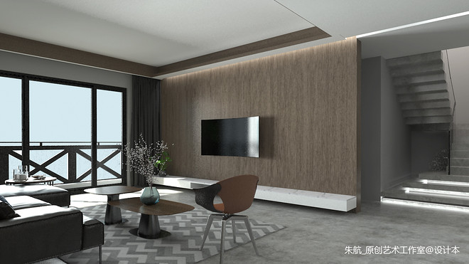 上城郡叠拼别墅240平米装修案例丨暂未提及-15