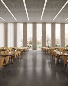 斯德哥尔摩卡尔伯格军事学院食堂丨瑞典斯德哥尔摩丨Tham & Videgård Arkitekter