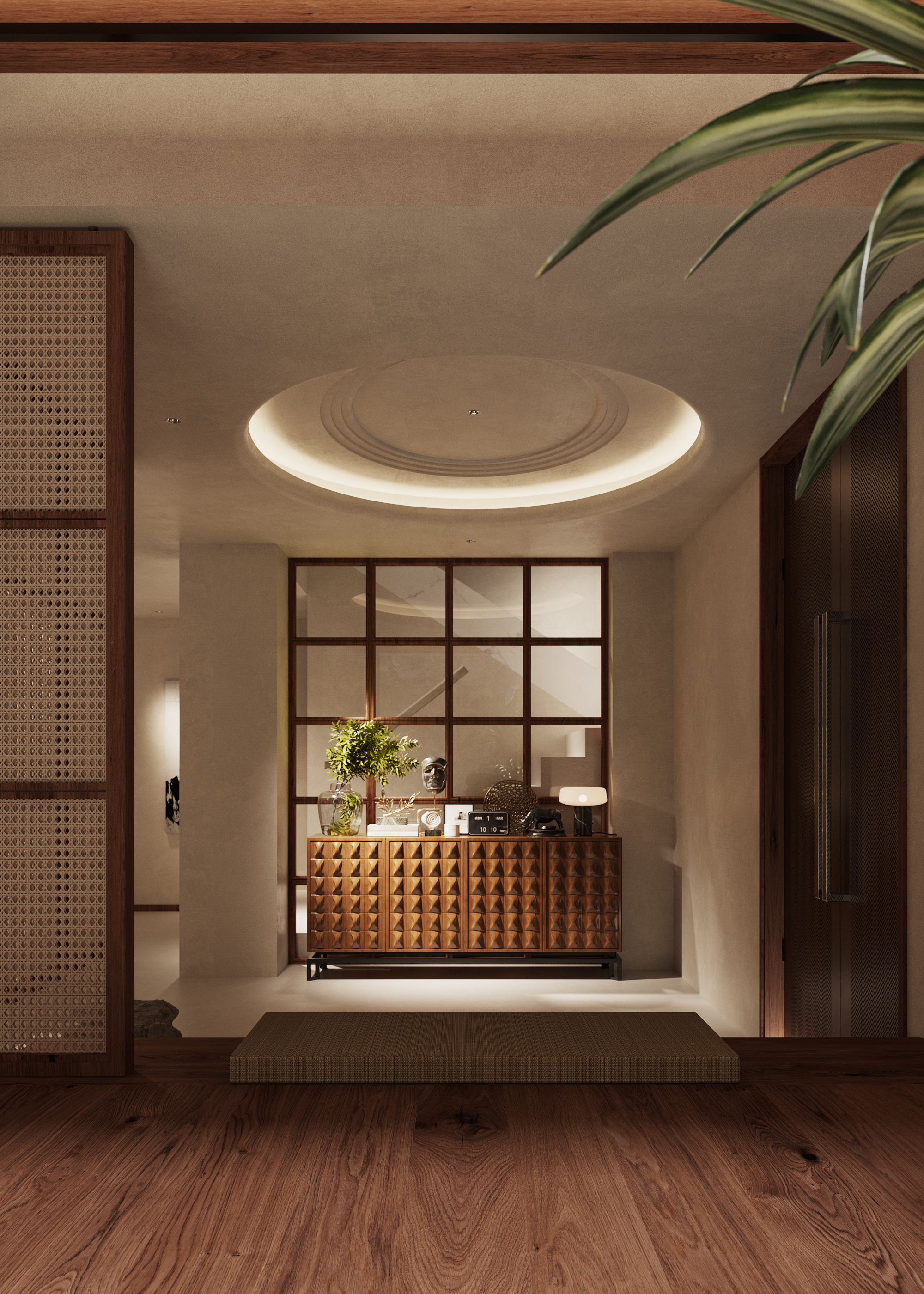 诧寂奶油风 现代别墅 -13