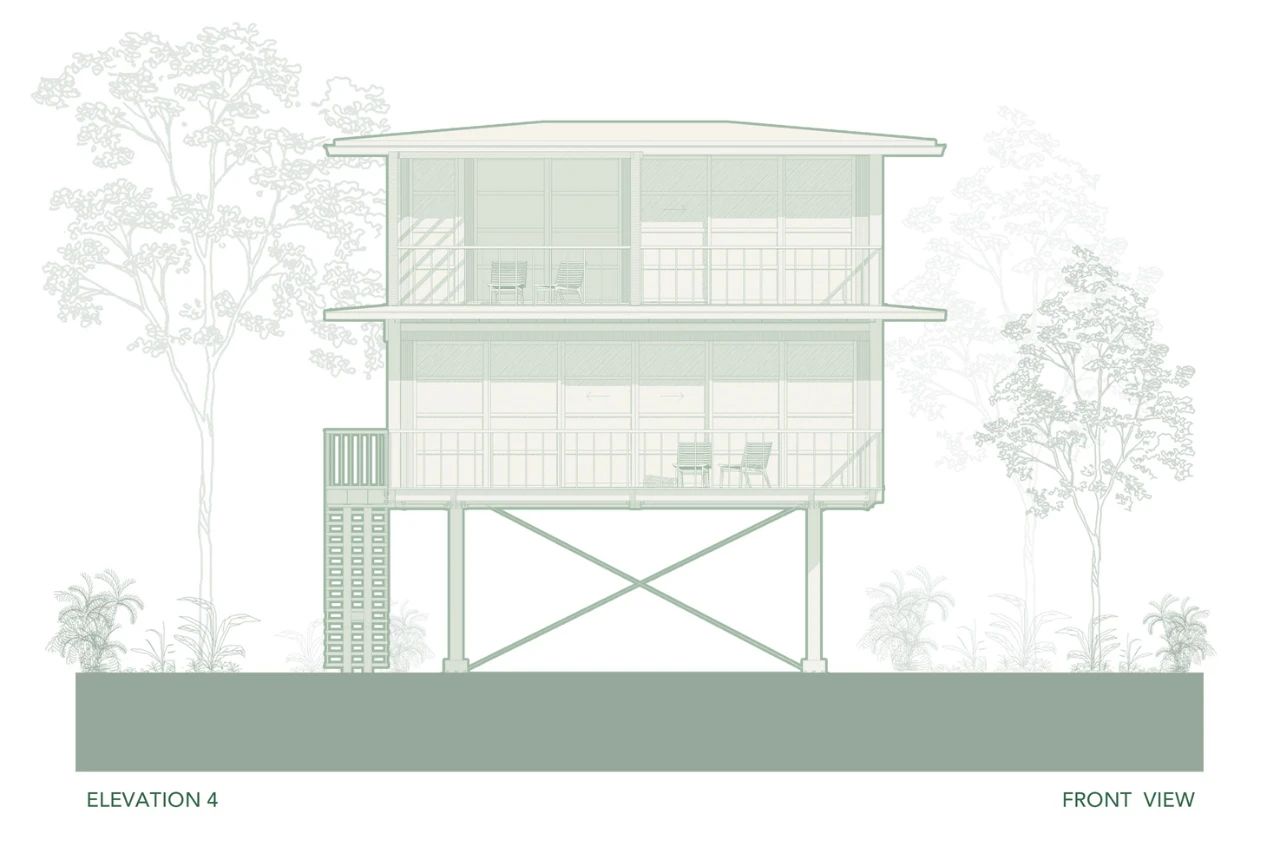 巴厘岛乌鲁瓦图树屋别墅丨印度丨Stilt Studios-26