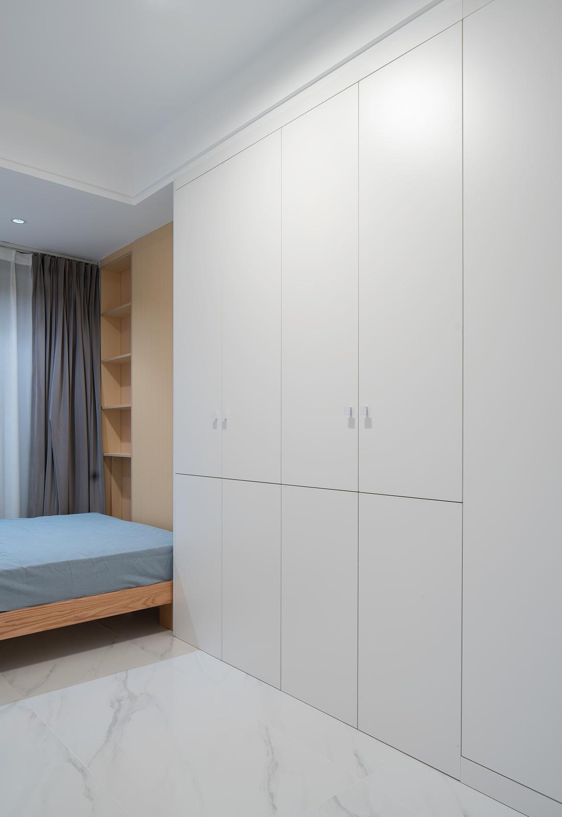 日式原木风超强收纳 140m²婚房设计-58