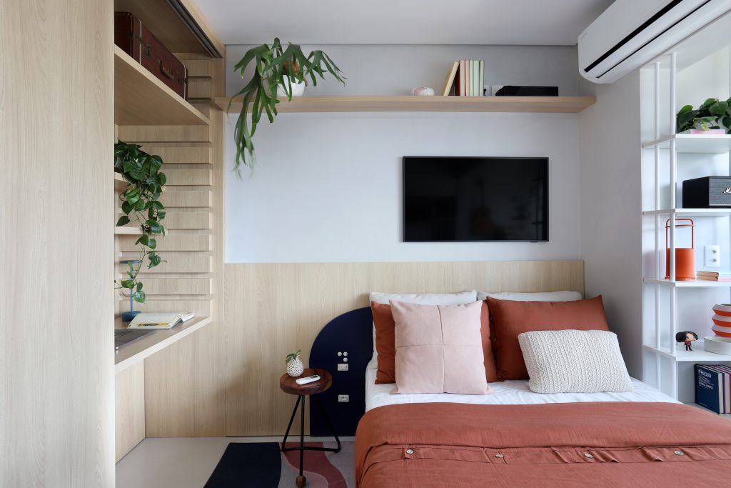 Butantã 26m² 工作室空间与情感装饰设计-10