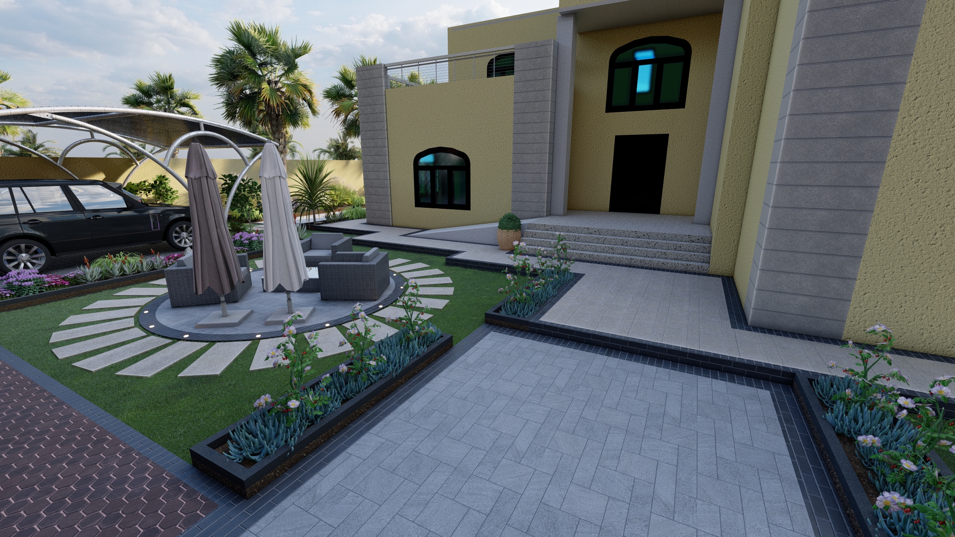 Alkher Villa - Dubai-2