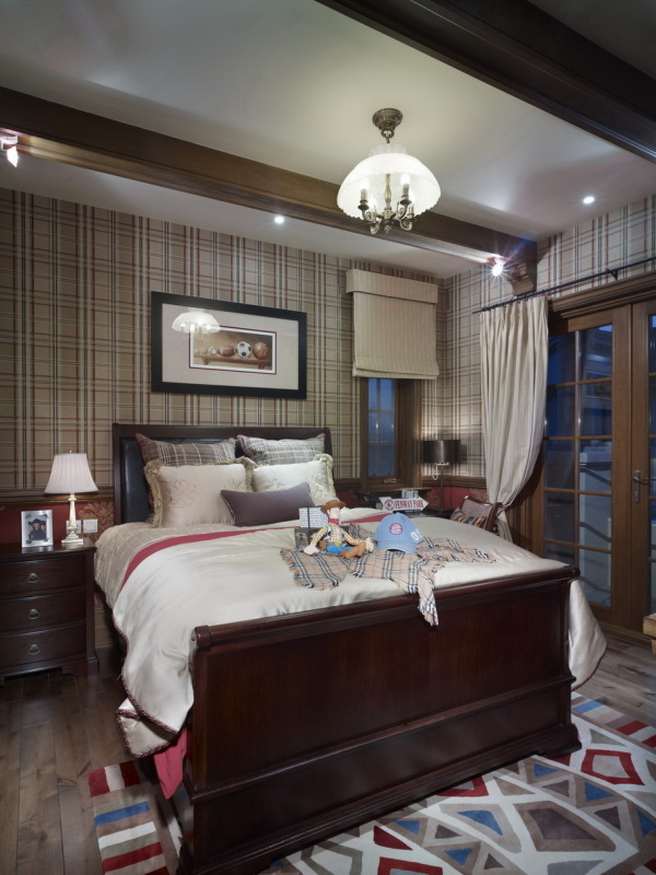 美式 杭州戴昆郡原列岛别墅样板间-20