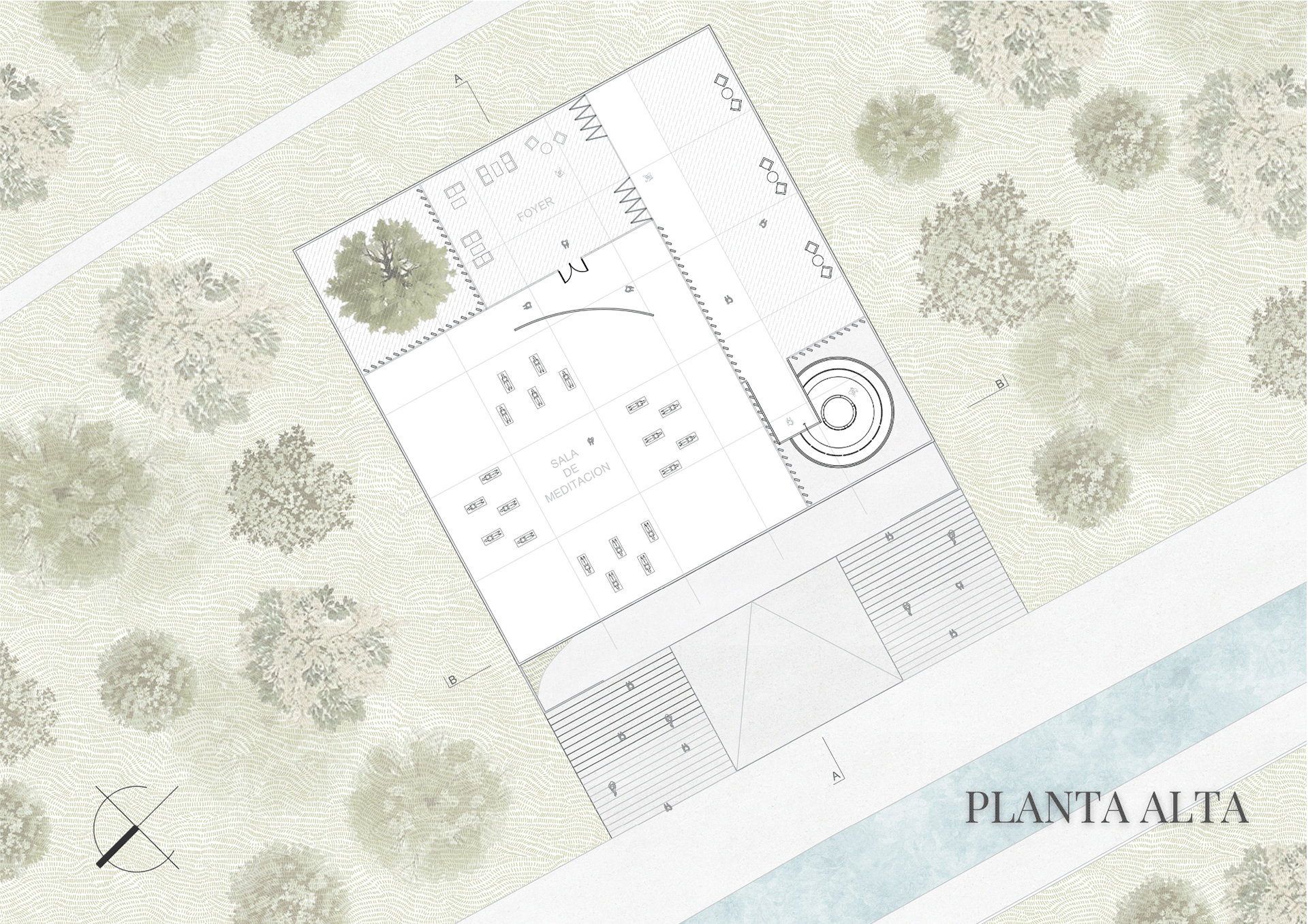Centro de Meditación | A4 Cátedra Plan B | 2025-5