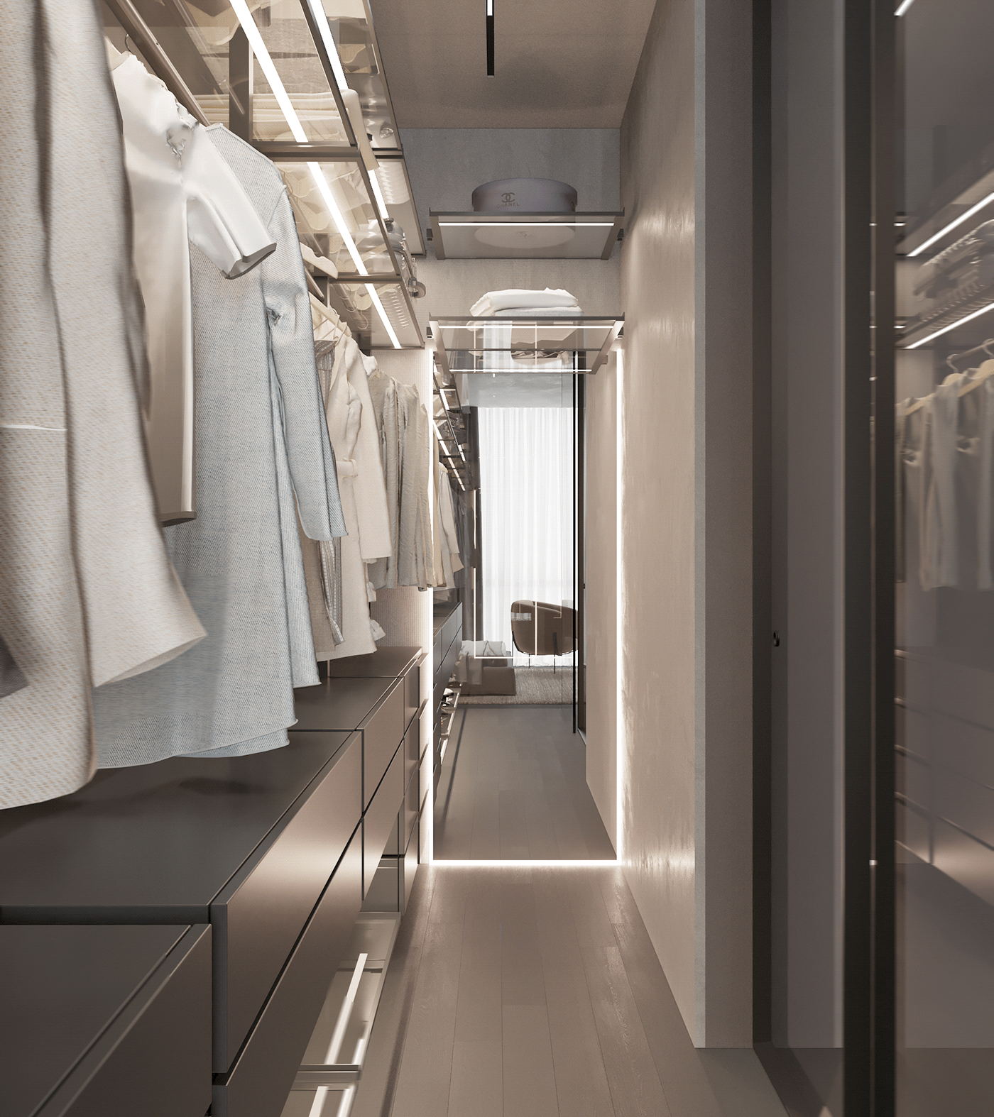 150㎡公寓设计，独特而有趣-30