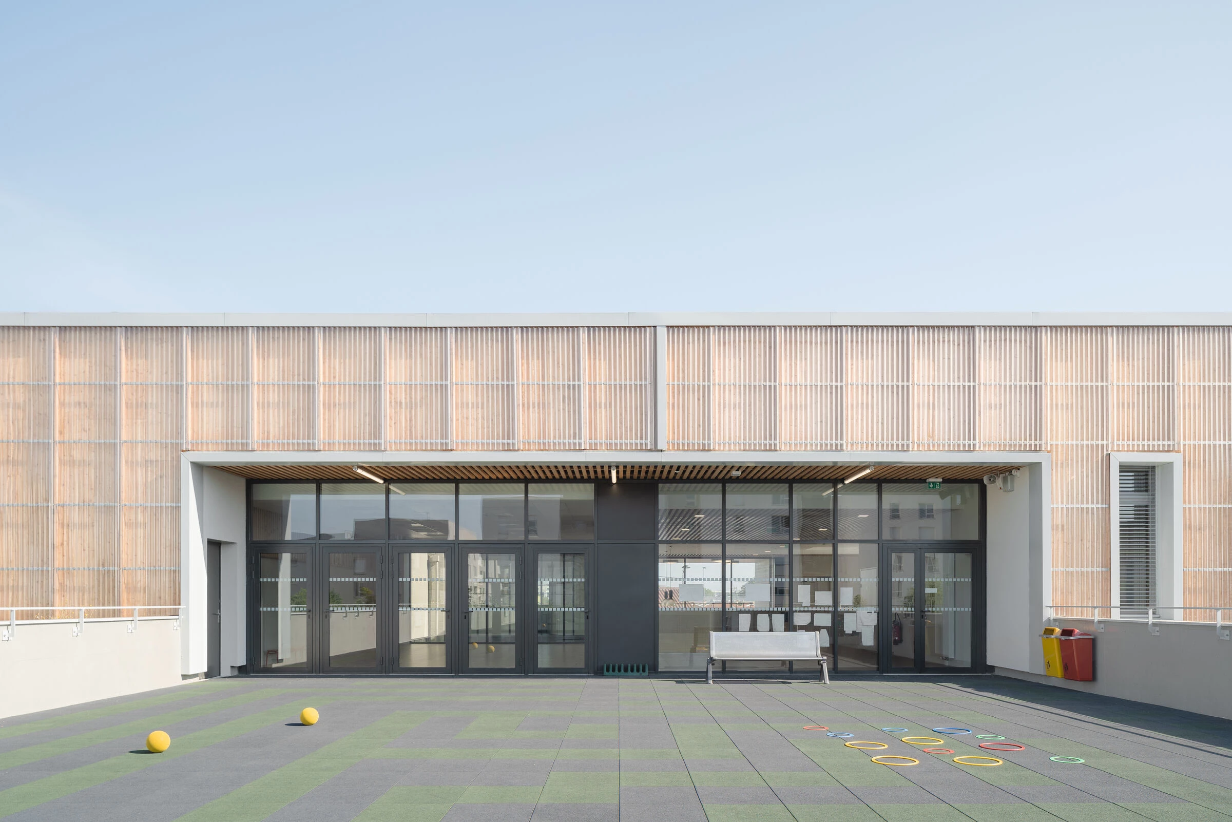 凯瑟琳·约翰逊学校丨法国丨rue royale architectes-64