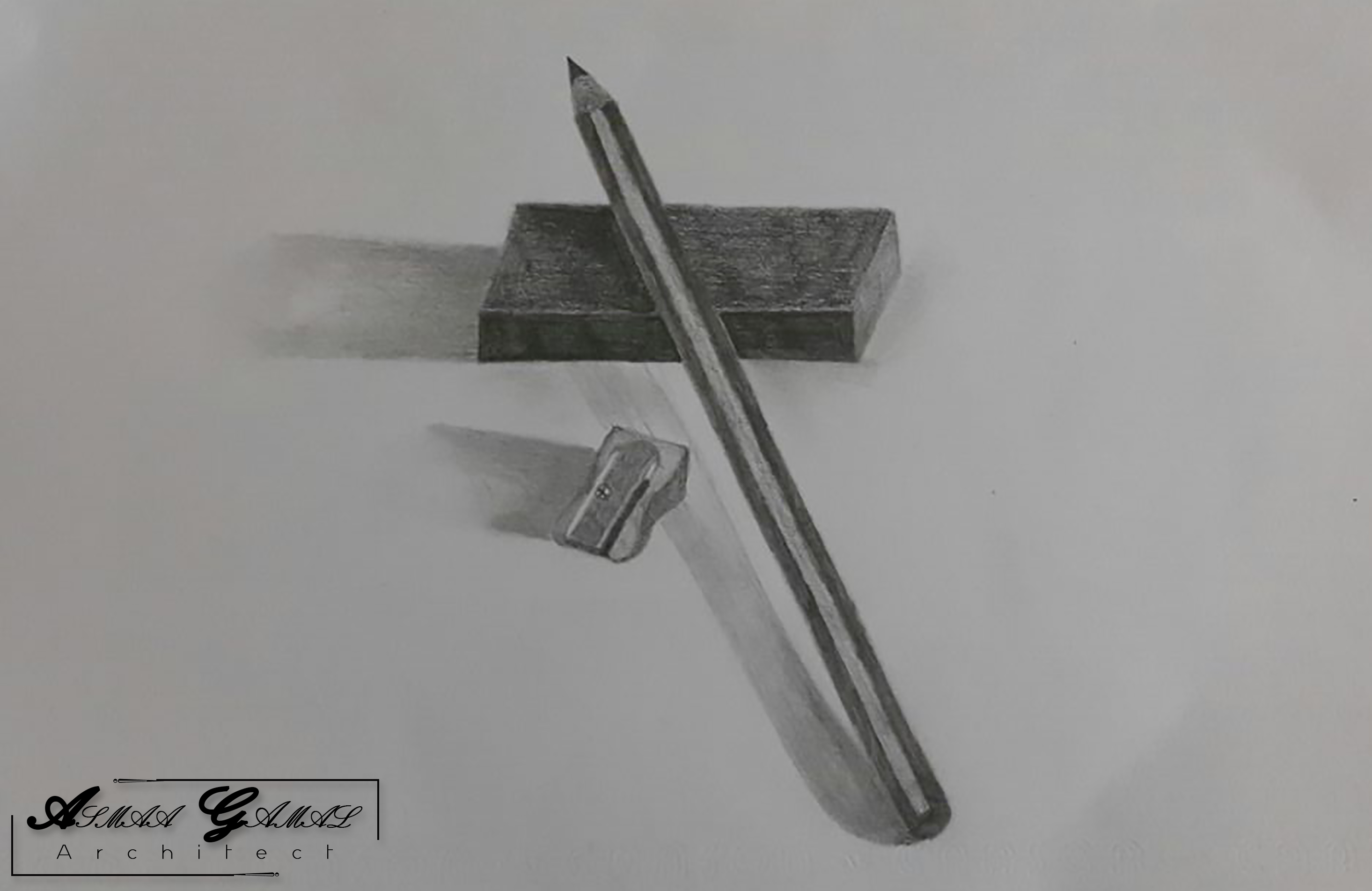 Pencil Drawings ( Visual studio ) | FIRST YEAR-8