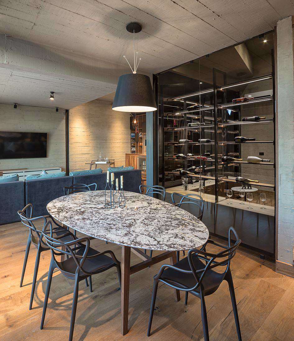 墨西哥混凝土住宅 | 现代轻工业风与木材的完美结合-13