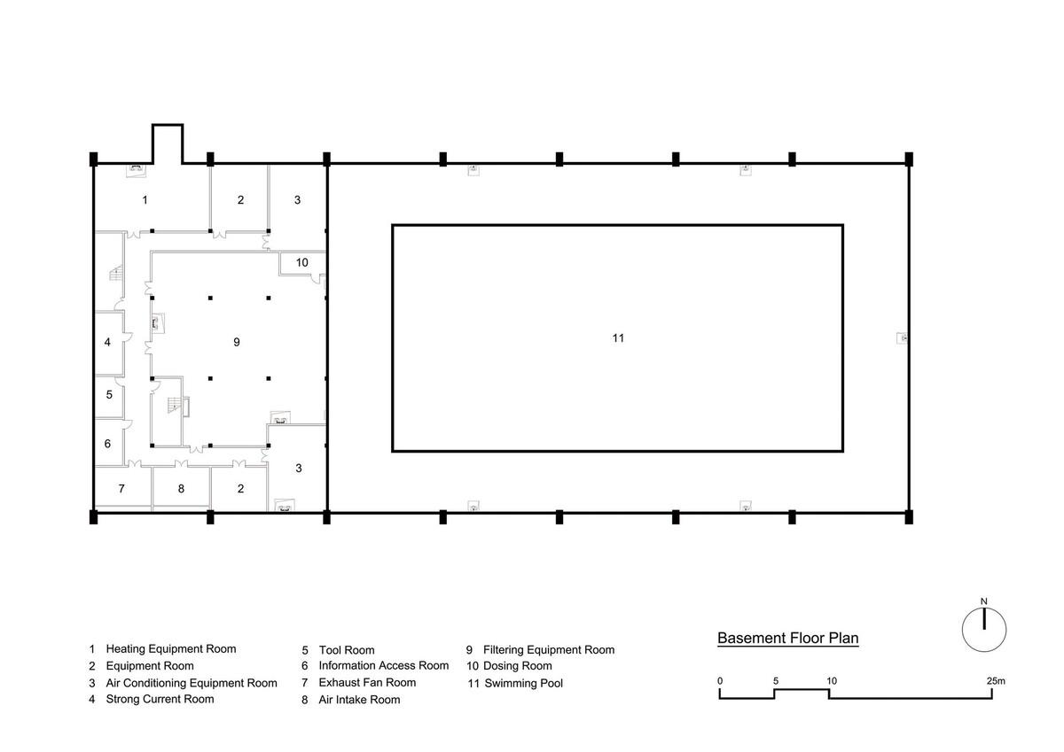 东南大学游泳馆丨中国南京丨周琦工作室-52
