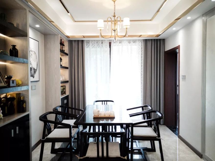 龙湖听蓝湾 120㎡新中式雅居,演绎君子风度生活-56