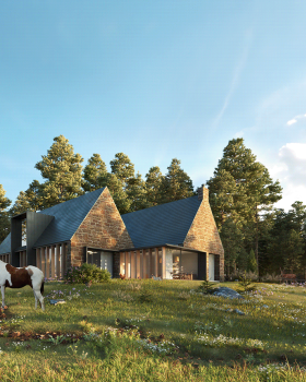 Sketchup Vray Exterior _ Remake lighting with HDRI