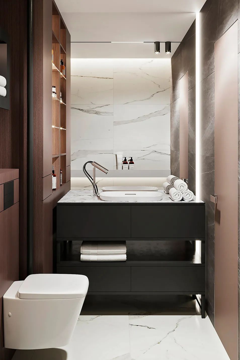 现代轻奢公寓设计丨CHRISTINA BENNETT-23