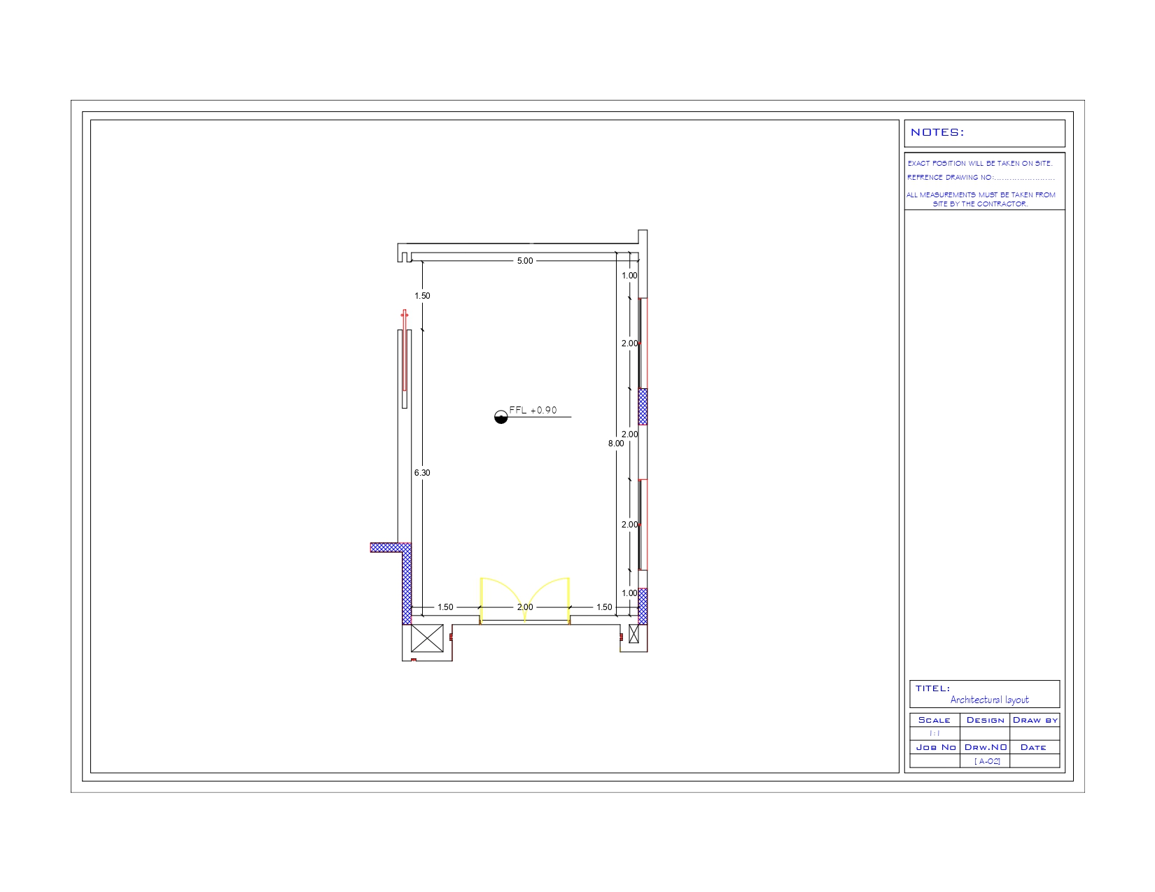Shop drawings For Villa In UAE-5