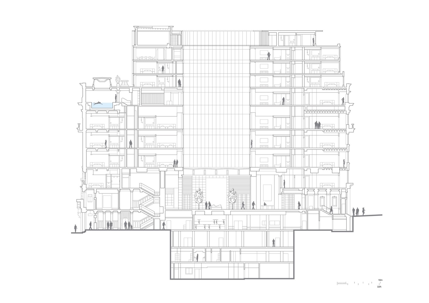 悉尼 Capella 酒店丨澳大利亚悉尼丨Make Architects-61