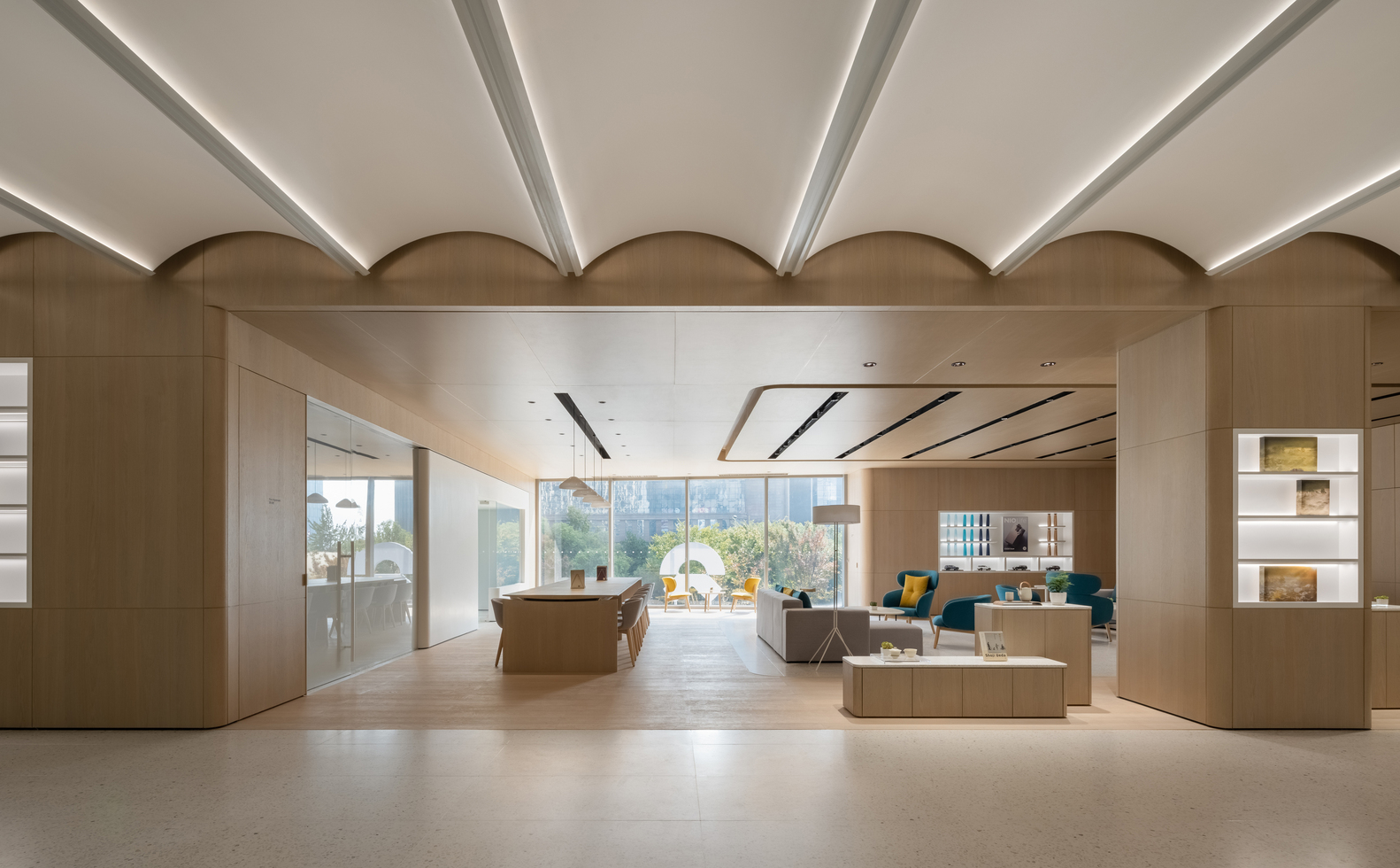 蔚来旗舰体验店,汽车展厅丨中国南昌丨LUKSTUDIO-12