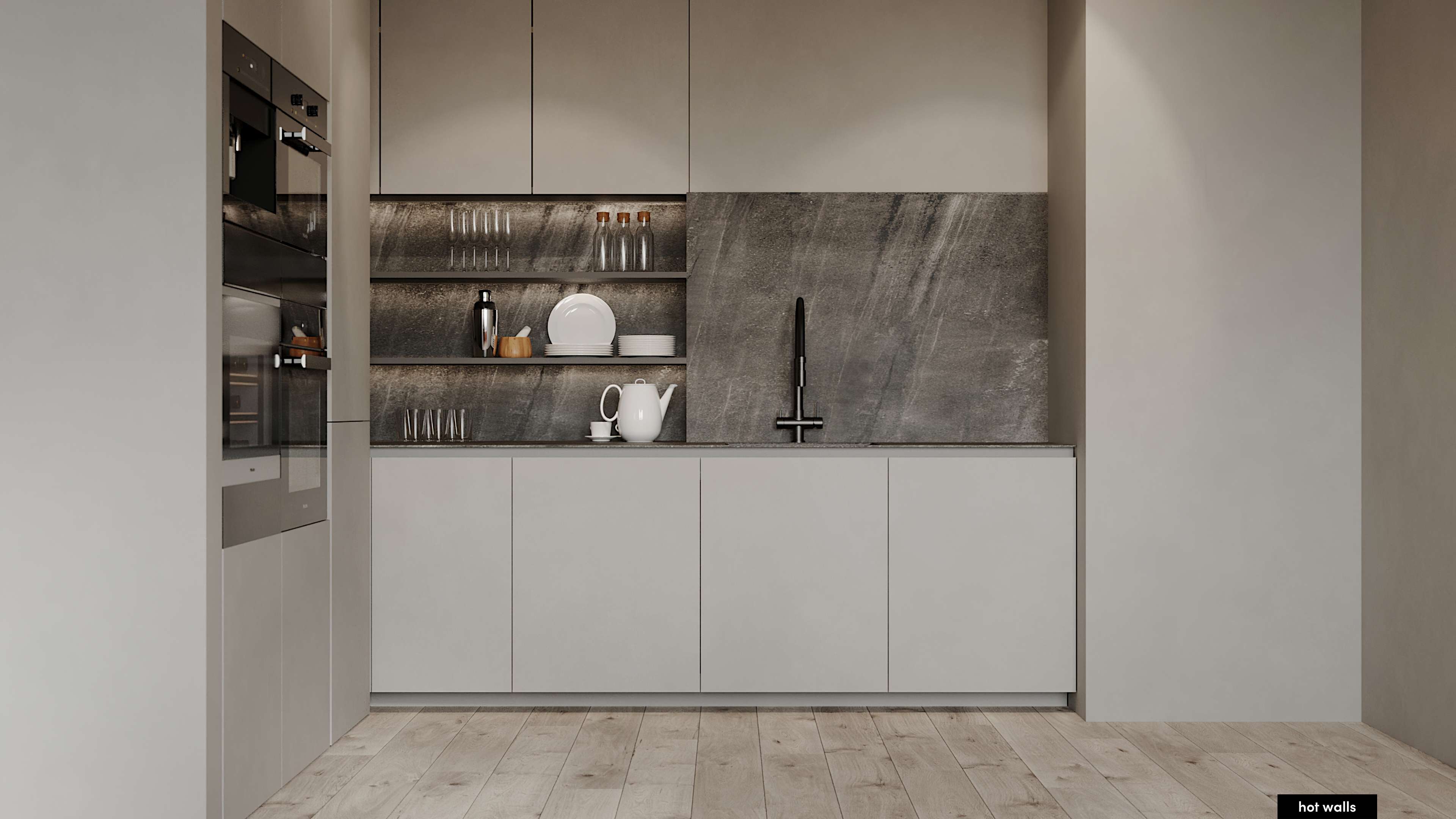 Wандер парк, 90m² Hot Walls-13