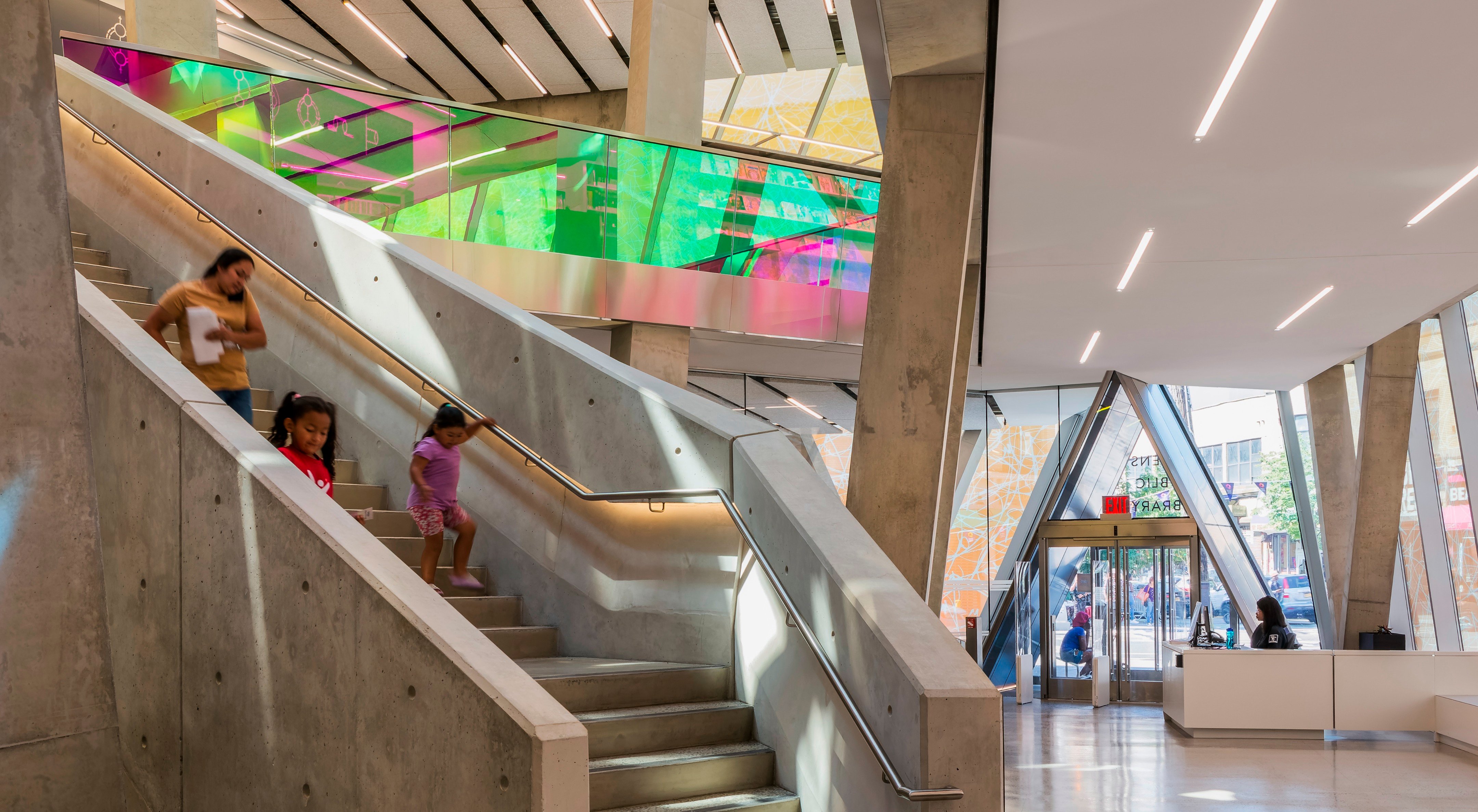 法拉盛图书馆丨美国纽约丨Snøhetta-22