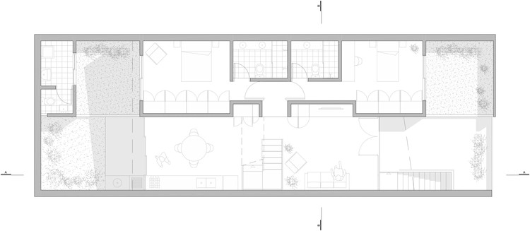越南河内紧凑型住宅设计,自然阳光与舒适生活的完美融合-31