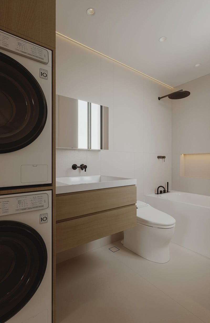 日系原木风家装效果图-2