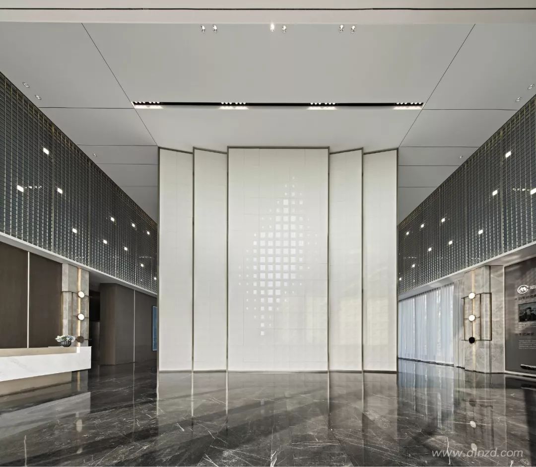 《云水谣》现代轻奢售楼处,融入自然元素,打造优雅空间-70