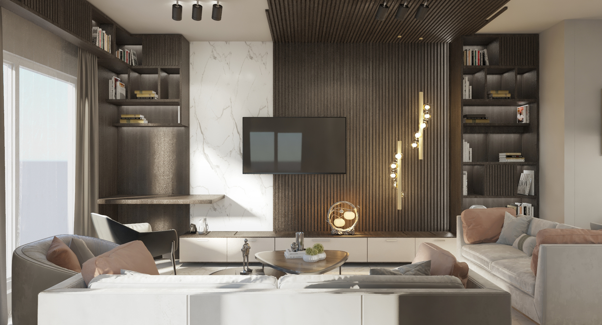 Madinty wooden style apartment-6