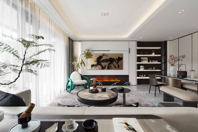 无锡金茂府·凤屿山河叠拼样板间丨中国无锡丨上海泽钦室内设计有限公司-47