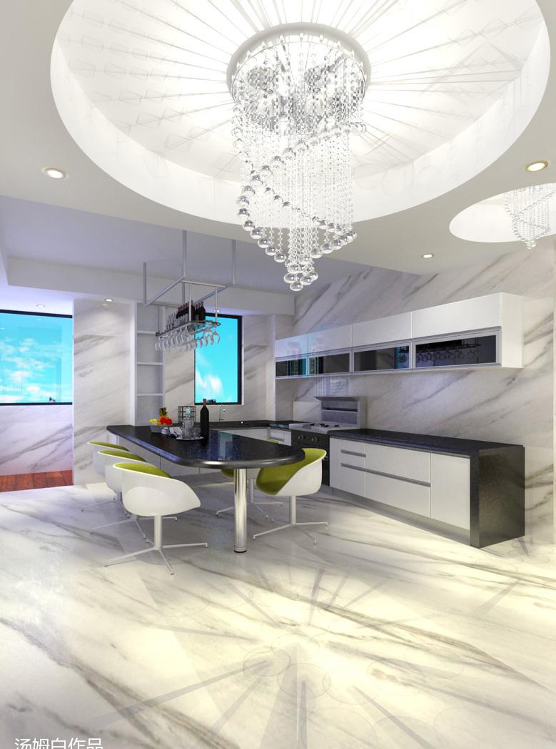 极简主义 140 平米 | 空间放大、预算降低的室内设计方案-5