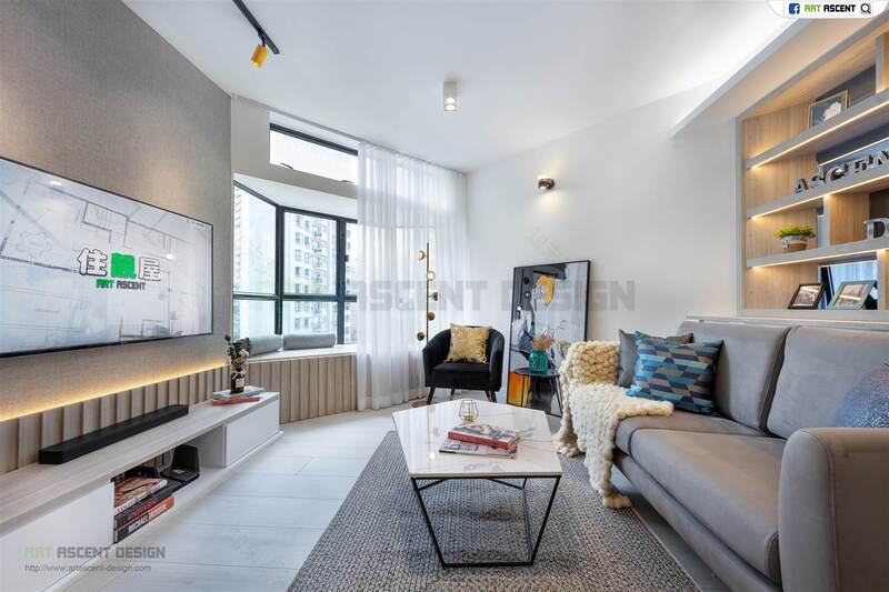 大坑光明台装修设计案例-84