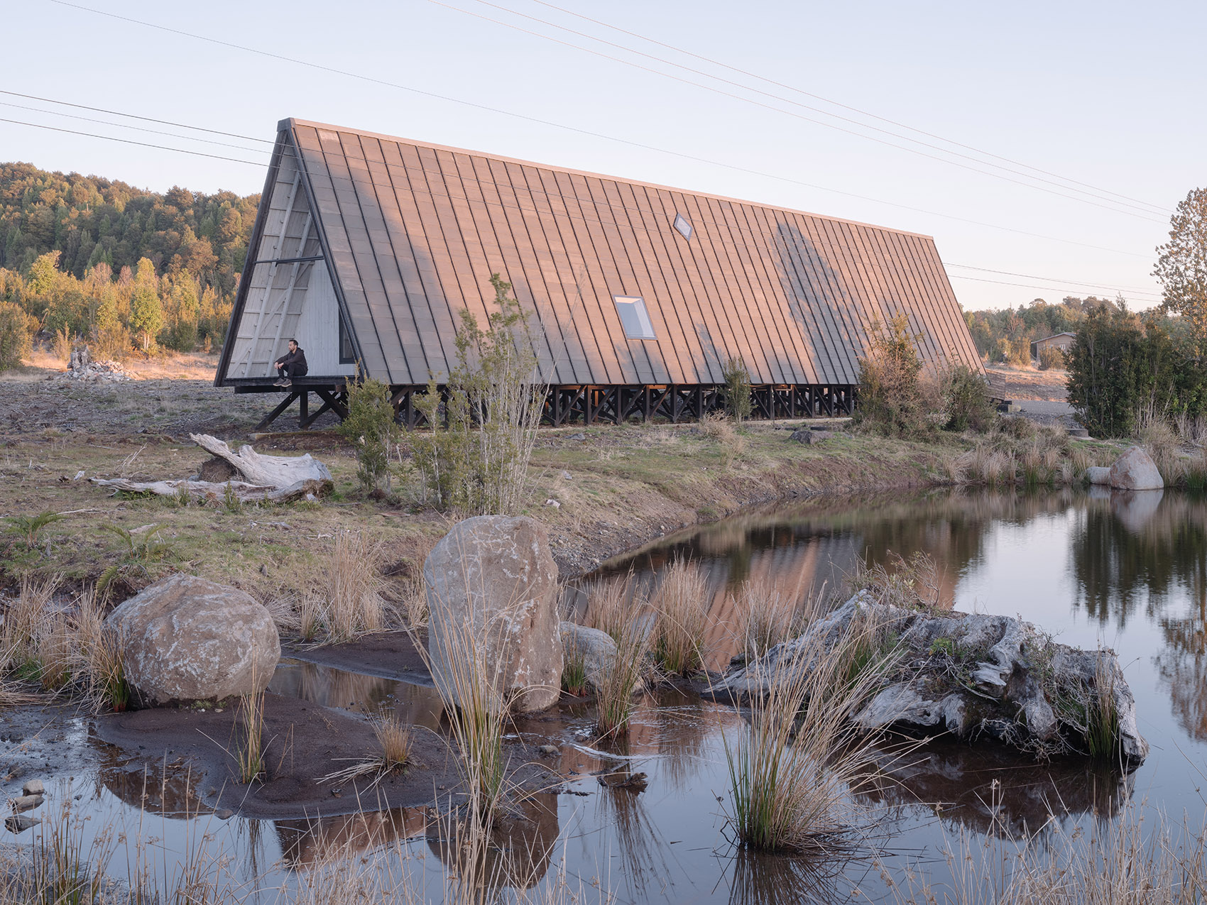 公园管理员 Aladino 的家丨智利丨Iván Bravo Architects-14