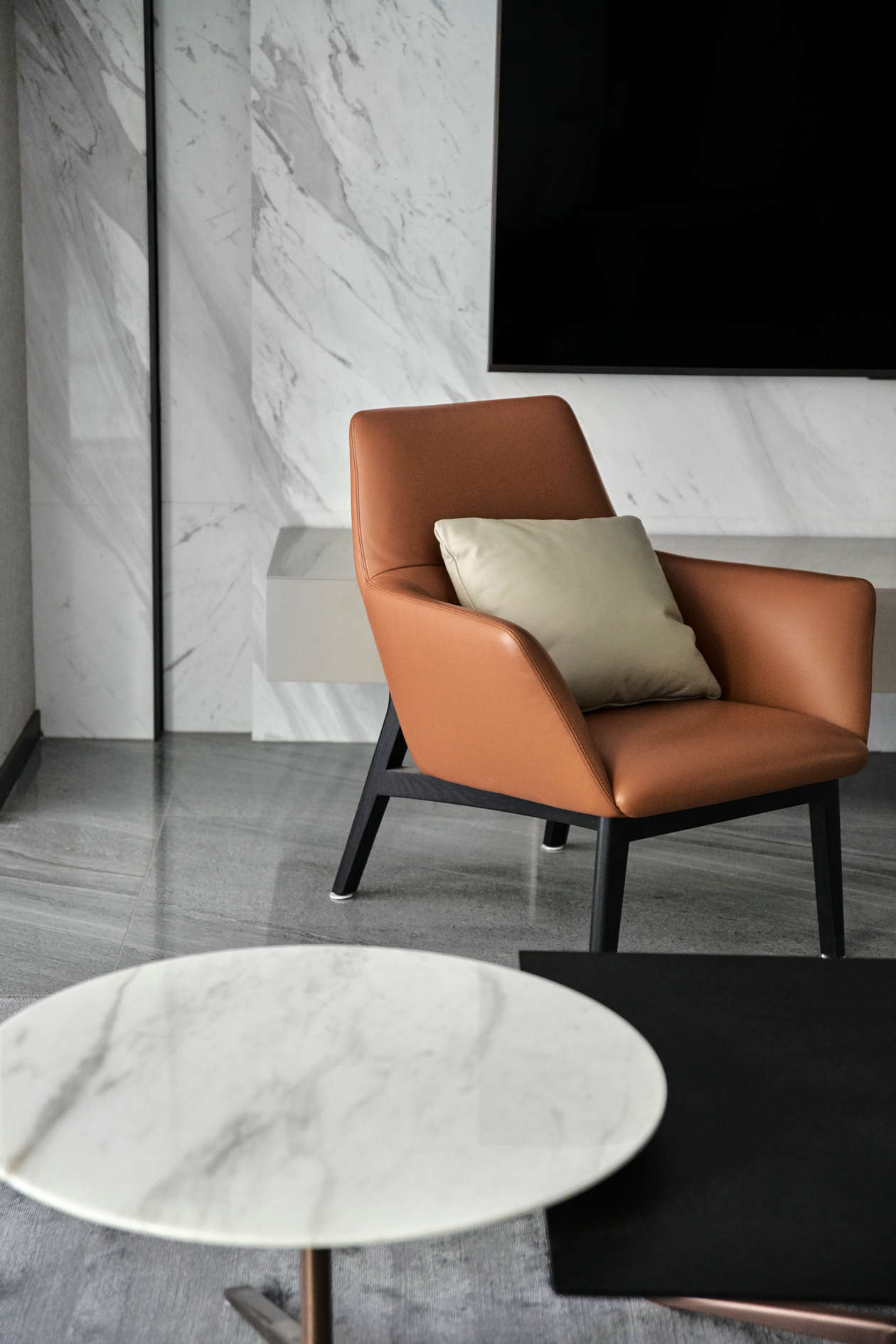 杭州杭公馆 | 灰色调开放式设计,兼顾功能与观景-11