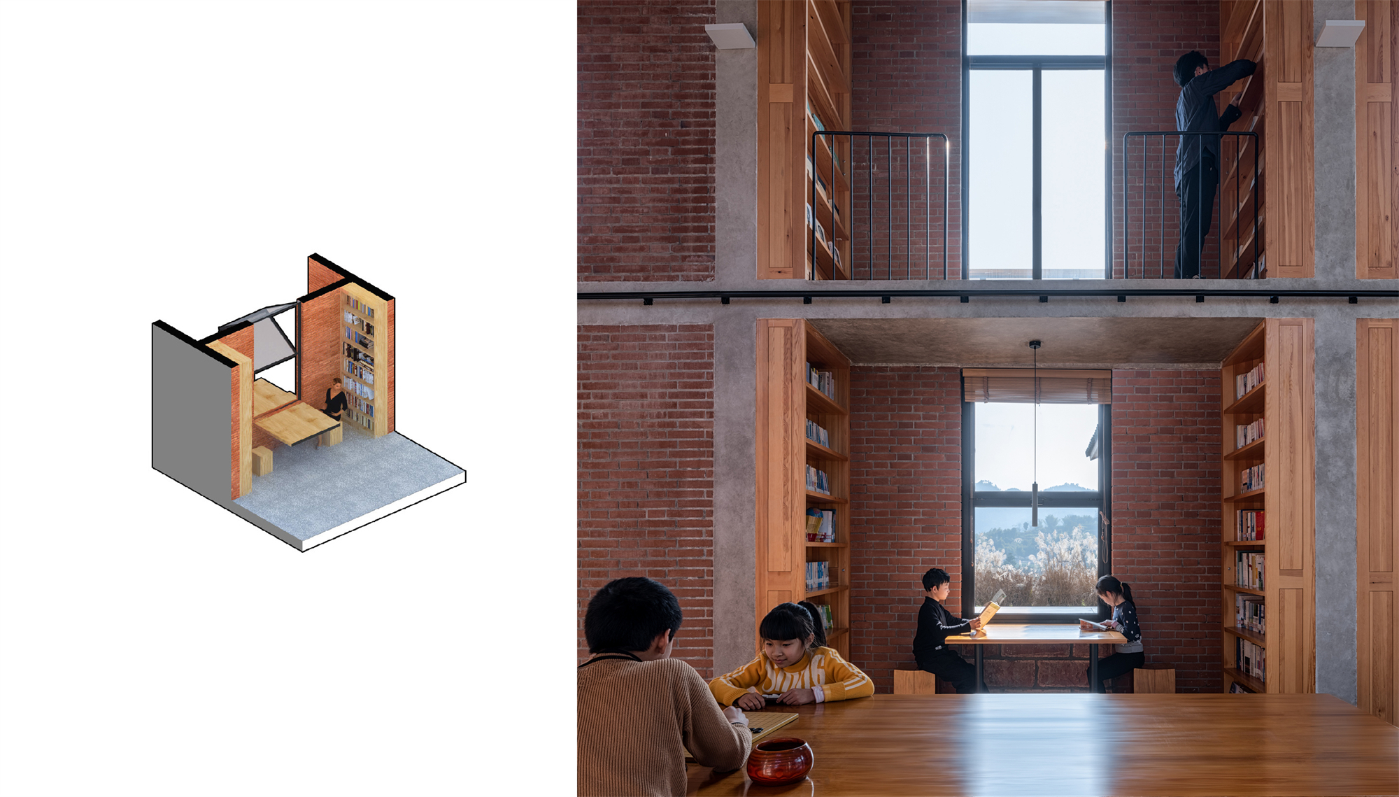 安石乡村书局丨中国宜宾丨锋茂建筑-48