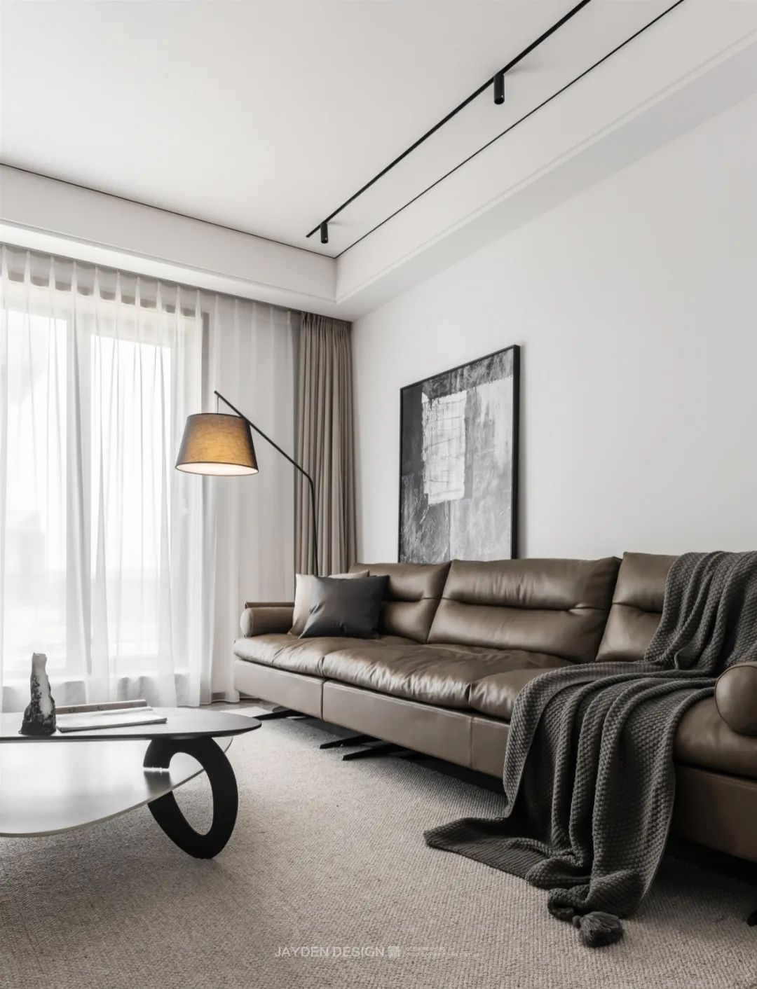 简狄实景案例｜《光影之境》｜双客厅+三面落地窗，凌空而居，不亦乐乎。-40