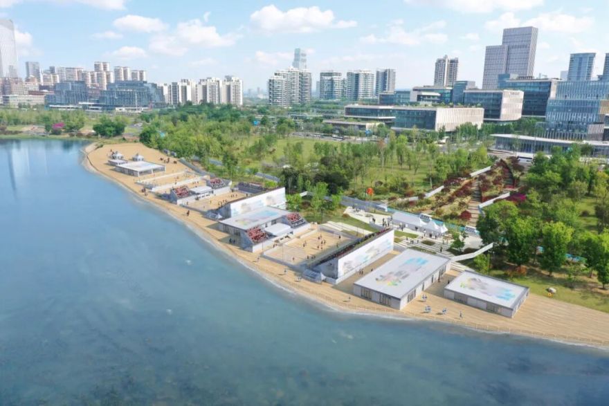 媒体关注丨可调节地台、沙滩“秒还原”!成都世运会兴隆湖沙滩赛场精妙设计让“2D图纸”变“3D赛场”!-9