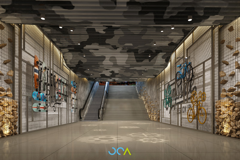 运动风格购物中心-4